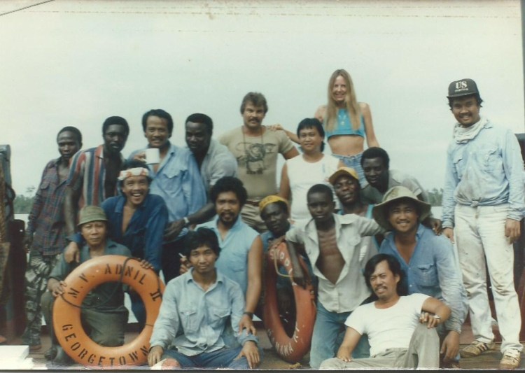 CBG -Rob, Linda and Crew- Off Africa 1988